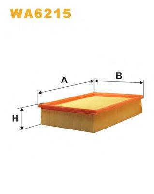 WIX FILTERS WA6215 Повітряний фільтр