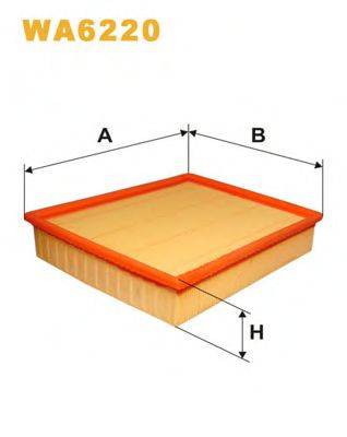 WIX FILTERS WA6220 Повітряний фільтр