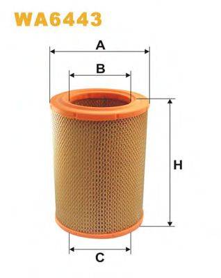 WIX FILTERS WA6443 Повітряний фільтр