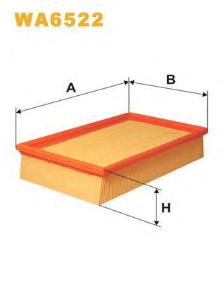 WIX FILTERS WA6522 Повітряний фільтр