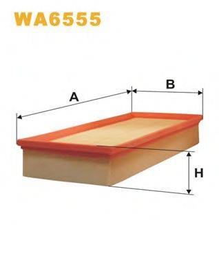 WIX FILTERS WA6555 Повітряний фільтр