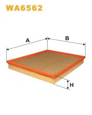 WIX FILTERS WA6562 Повітряний фільтр