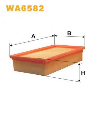 WIX FILTERS WA6582 Повітряний фільтр