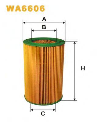 WIX FILTERS WA6606 Повітряний фільтр