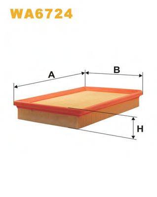 WIX FILTERS WA6724 Повітряний фільтр