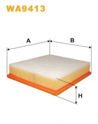 WIX FILTERS WA9413 Повітряний фільтр