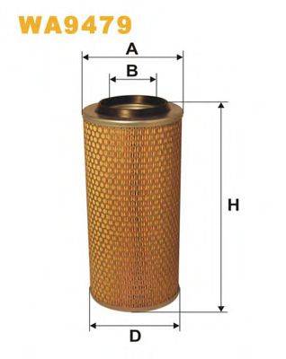 WIX FILTERS WA9479 Повітряний фільтр