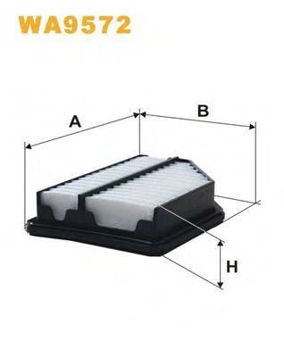 WIX FILTERS WA9592 Повітряний фільтр