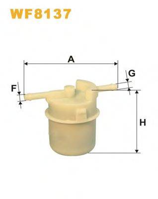 WIX FILTERS WF8137 Паливний фільтр