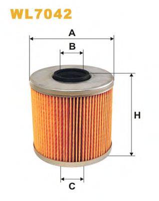 WIX FILTERS WL7042 Масляний фільтр