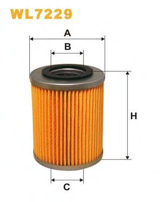 WIX FILTERS WL7229 Масляний фільтр