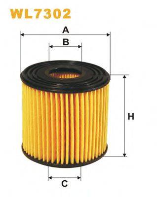 WIX FILTERS WL7302 Масляний фільтр