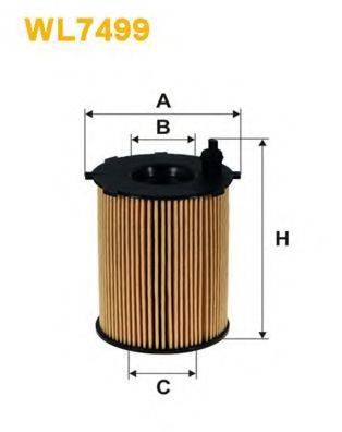 WIX FILTERS WL7499 Масляний фільтр