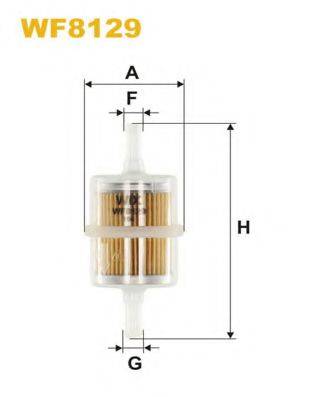 WIX FILTERS WF8129 Паливний фільтр