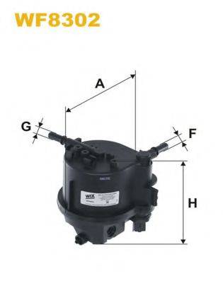 WIX FILTERS WF8302 Паливний фільтр