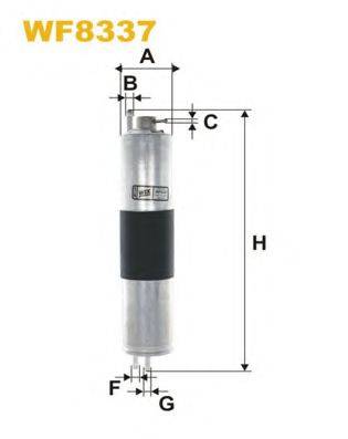 WIX FILTERS WF8337 Паливний фільтр