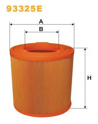 WIX FILTERS 93325E Повітряний фільтр