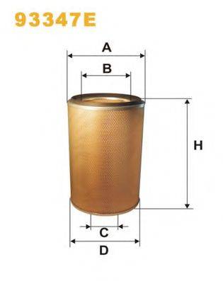 WIX FILTERS 93347E Повітряний фільтр