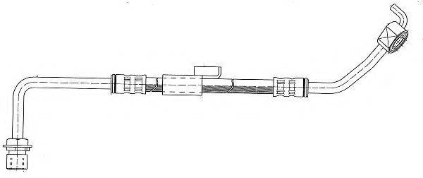 CEF 510547 Гальмівний шланг