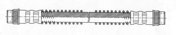 CEF 511527 Гальмівний шланг