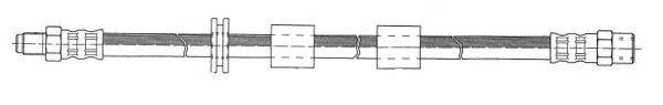 CEF 511554 Гальмівний шланг