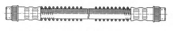 CEF 511705 Гальмівний шланг