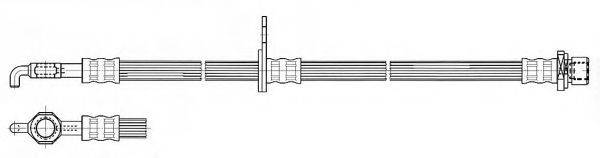 CEF 512308 Гальмівний шланг