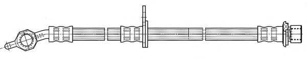 CEF 512344 Гальмівний шланг