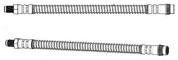 CEF 512706 Гальмівний шланг