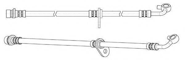 CEF 512859 Гальмівний шланг