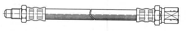 CEF 516822 Гальмівний шланг