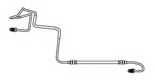 CEF 518296 Гальмівний шланг