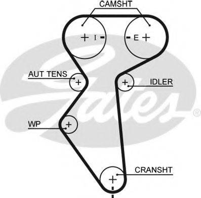 GATES 5419XS Ремінь ГРМ