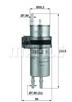 KNECHT KLH42 Паливний фільтр