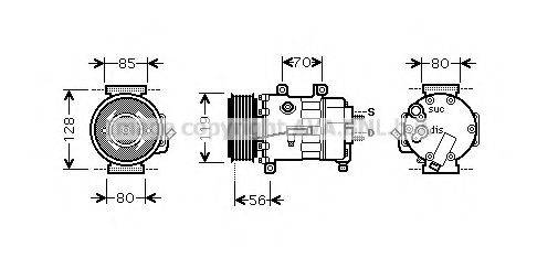 PRASCO CNK250 Компресор, кондиціонер