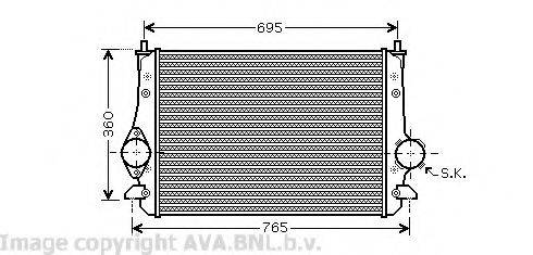 PRASCO VW4251 Інтеркулер