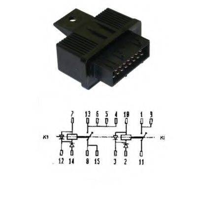 HOFFER 7240107 Реле, паливний насос