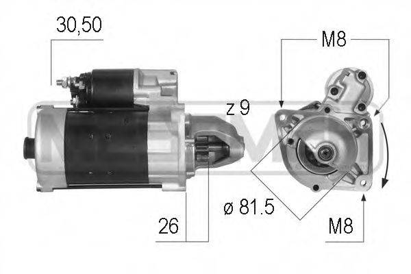 MESSMER 220156 Стартер