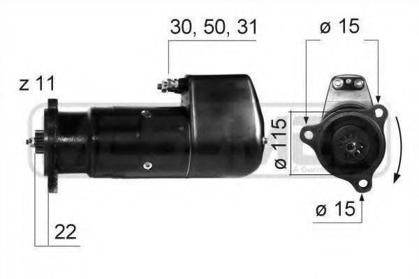 MESSMER 220218 Стартер