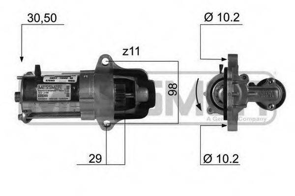 MESSMER 220369 Стартер