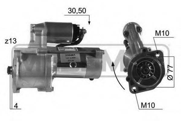 MESSMER 220461 Стартер