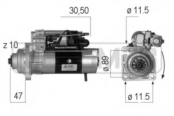 MESSMER 220554 Стартер