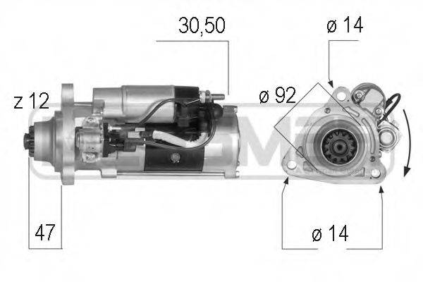 MESSMER 220561 Стартер