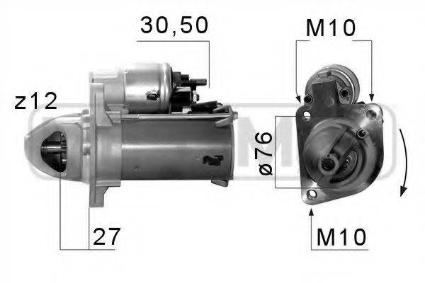 MESSMER 220655 Стартер