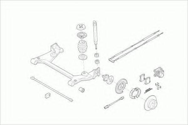 LEMFORDER OPELASTRARL022 Рульове управління; Підвіска колеса