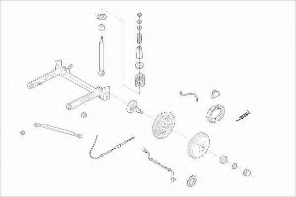 LEMFORDER AUDI80RL006 Рульове управління; Підвіска колеса