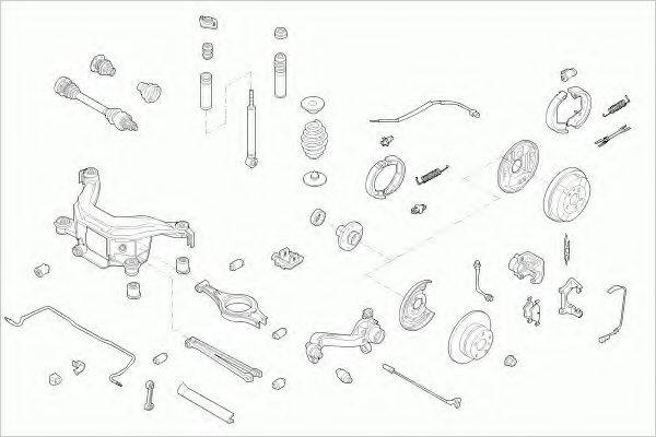 LEMFORDER BMW3COURL006 Рульове управління; Підвіска колеса