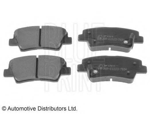 BLUE PRINT ADG042100 Комплект гальмівних колодок, дискове гальмо