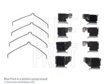 BLUE PRINT ADT348612 Комплектуючі, колодки дискового гальма