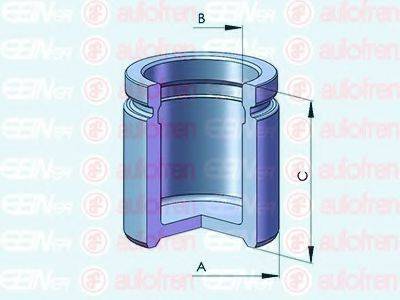 AUTOFREN SEINSA D025554 Поршень, корпус скоби гальма